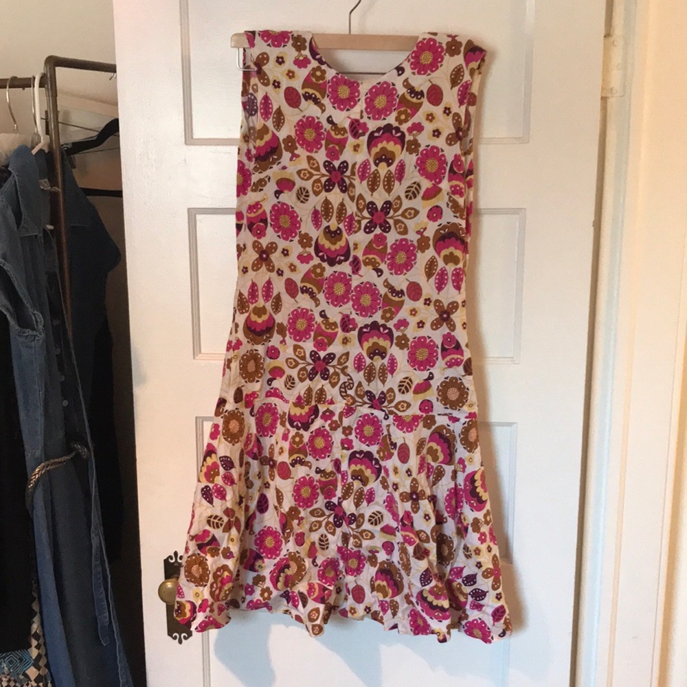 Vintage drop waist dress
